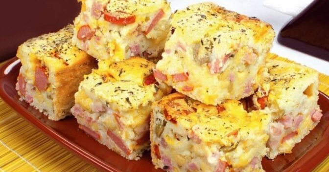 Lanche: Torta de Frios Sem Liquidificador Bem Recheada