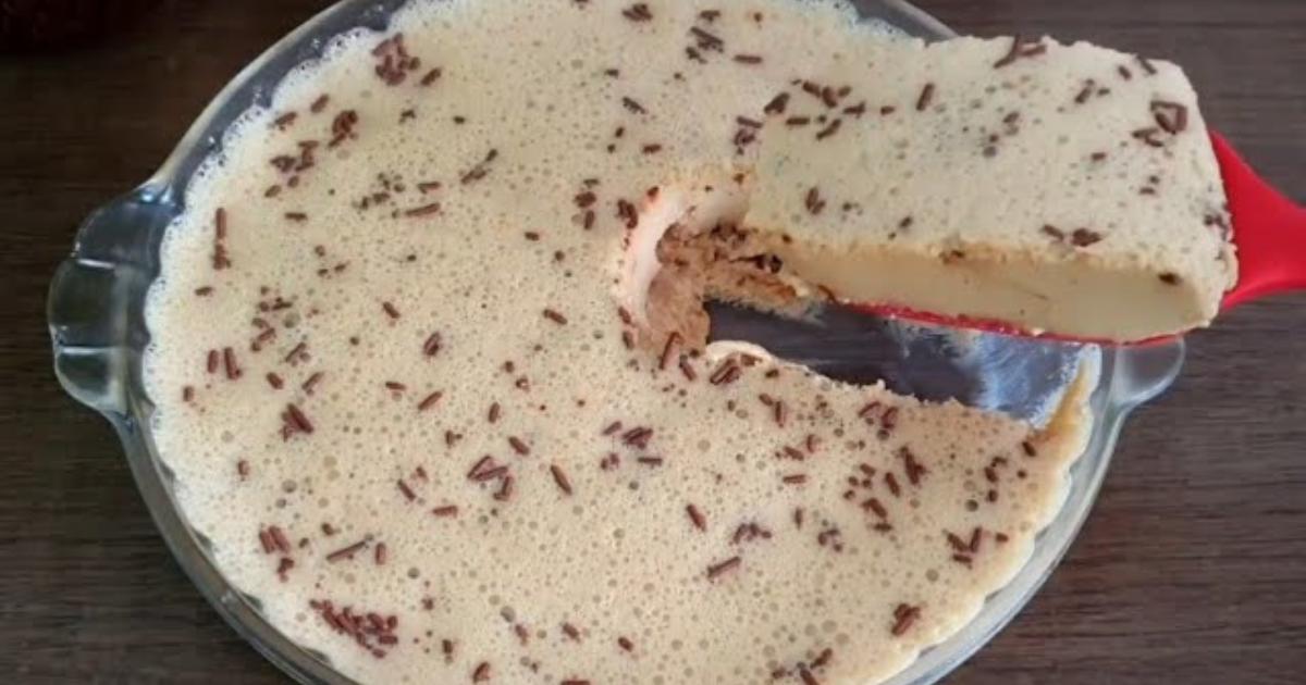 Sobremesa gelada de café pronta sem fogão e super cremosa....