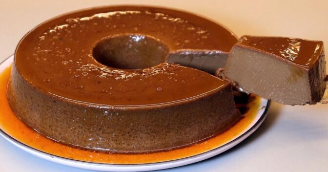 Pudim: Você Nunca Provou um Pudim de Chocolate Tão Cremoso Assim