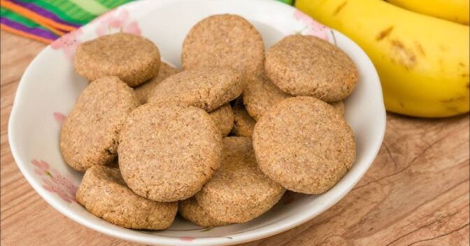Bolos: Bolinho Econômico de Aveia e Banana