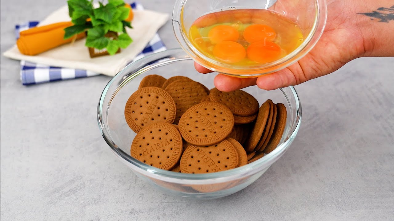 Bolo de Biscoito Chocolate Fácil e Incrível