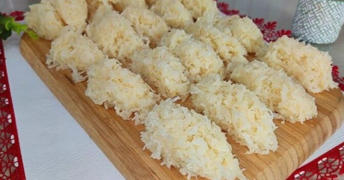 Doces: Cocada Cremosa Que Derrete na Boca