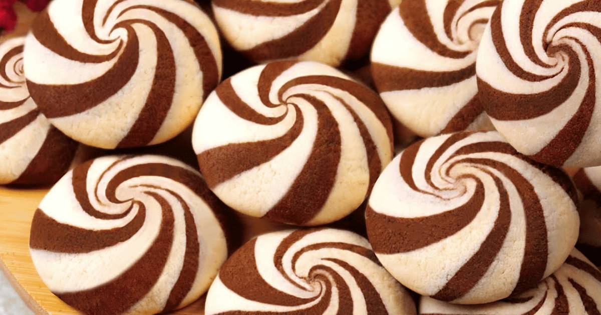 Aprenda como fazer Bolacha Mesclada Docinha Fofa com Leite usando ingredientes simples que você tem...