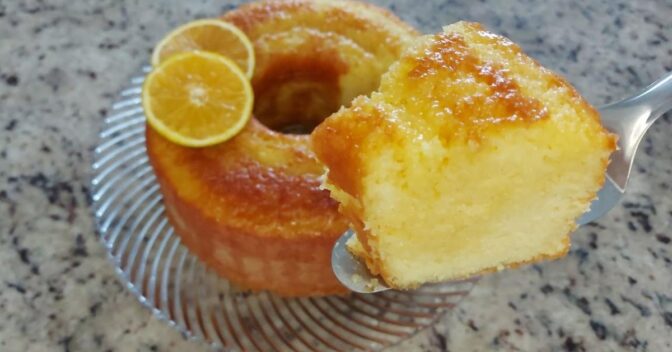 Bolos: Esse Bolo de Laranja É Fofinho e Simples Demais