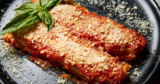 Massas: Macarrão Canelone ao Molho Cremoso Delicioso