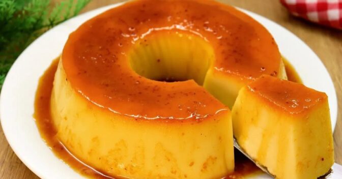Pudim: Pudim do tempo da vovó sem forno e sem gelatina