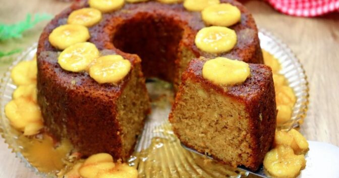 Bolos: Receita de Bolo de Banana Diferente
