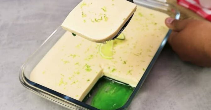 Sobremesas: Sobremesa de Limão com Mousse de Leite Ninho Cremosa