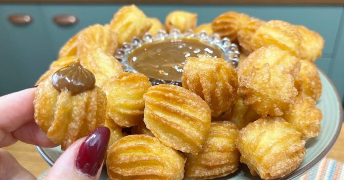 Doces: Mini Churros Sem Máquina e Sem Erro