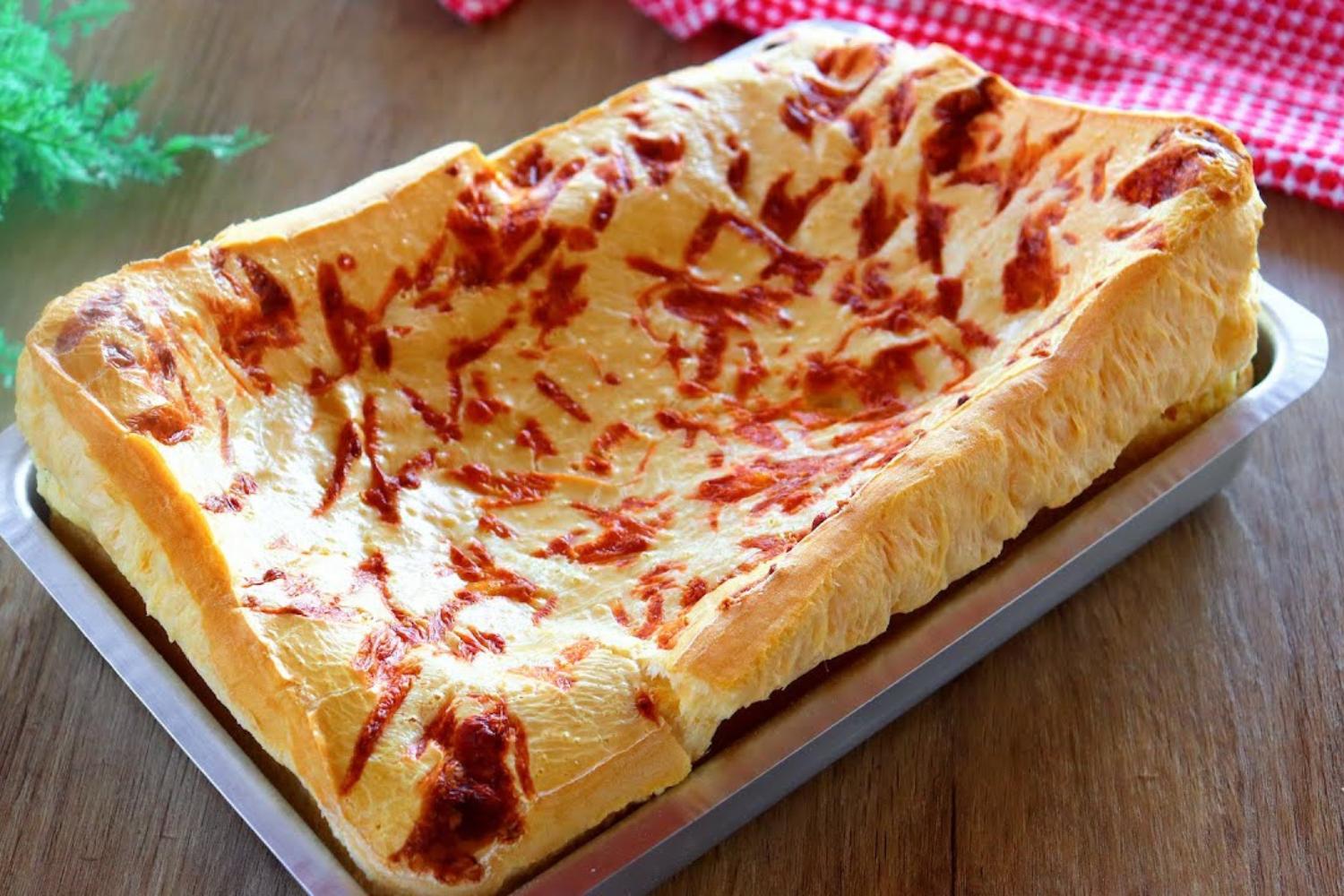 Receita simples e rápida de biscoitão de polvilho batido no liquidificador....