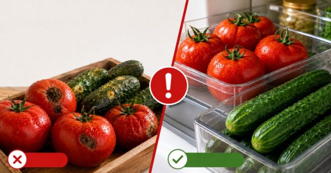 Notícias: Tomate perto do pepino pode acelerar desperdício na cozinha; entenda o motivo