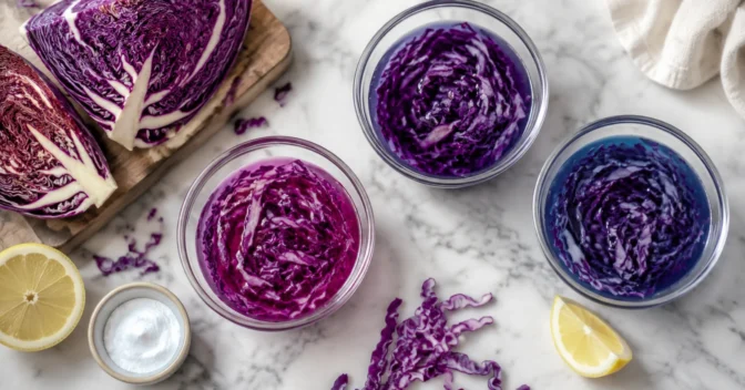 Notícias: O repolho-roxo muda de vermelho para azul conforme a acidez: o indicador químico comestível que também revela a fragilidade das antocianinas