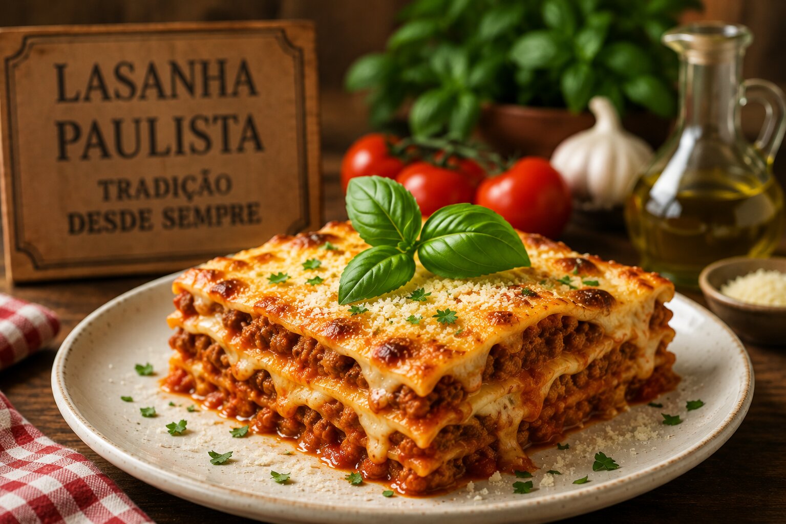 A lasanha é um dos pratos mais populares das mesas brasileiras. Está presente em almoços...