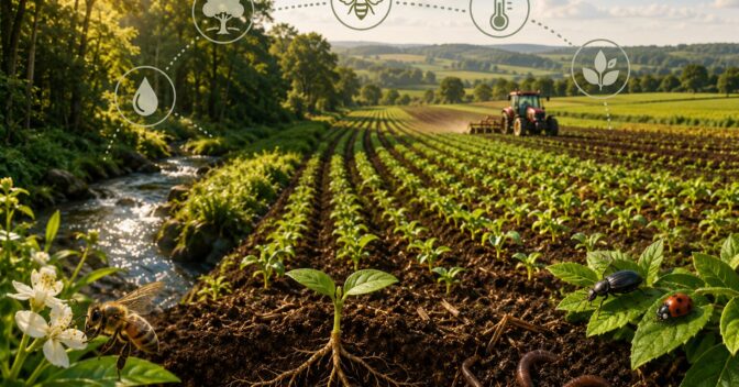Notícias: O alimento que produzimos para o mundo também depende de um detalhe invisível: por que proteger a natureza pode garantir o futuro da agricultura