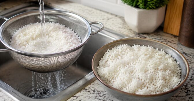 Notícias: “O arroz pode esfriar e ser reaquecido sem grudar”: a lavagem acontece depois do cozimento em um método pouco comum no Brasil