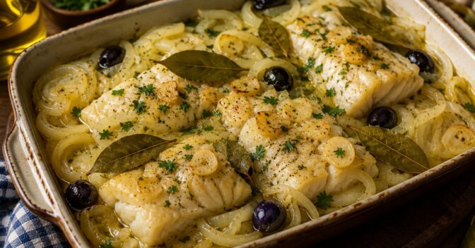 Notícias: Eu sempre achei que o segredo do bacalhau era o azeite até descobrir o ingrediente que começa a trabalhar muito antes de o peixe ir ao forno