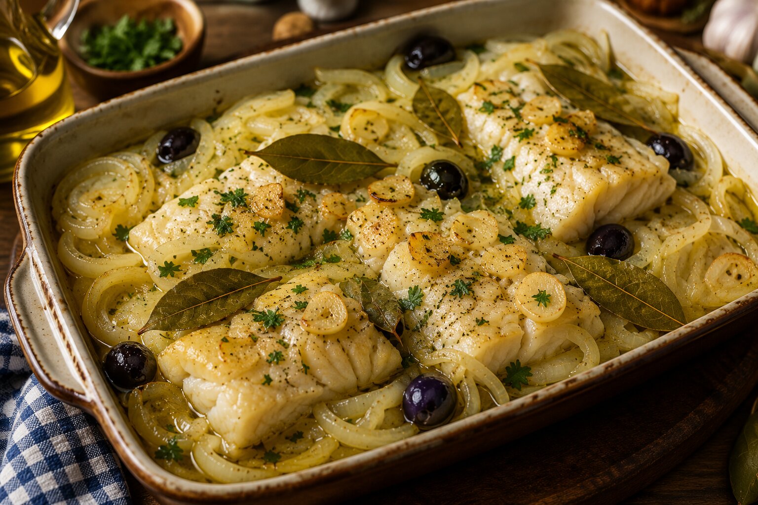 Quando se fala em bacalhau, quase todo mundo lembra imediatamente do azeite. Ele realmente ocupa...