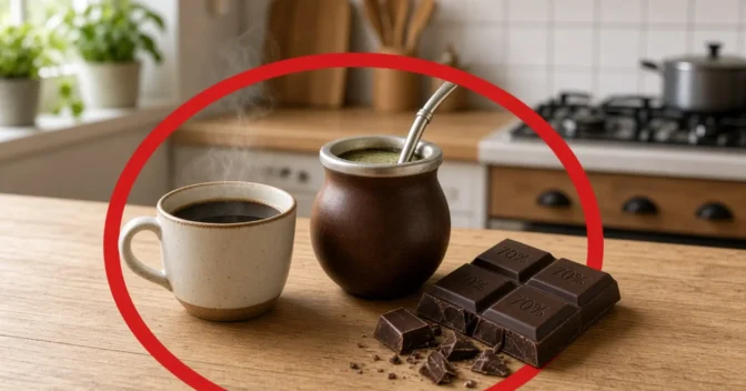 Notícias: Estudo da USP com 6.387 brasileiros mostra que polifenóis do café, chá mate e cacau reduzem em até 23% o risco de síndrome metabólica e muda a forma de olhar a alimentação cotidiana