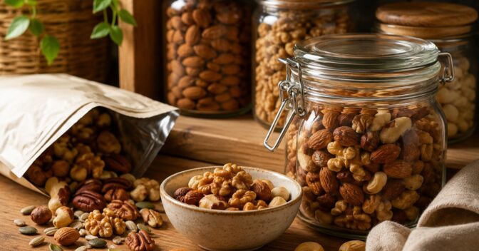 Notícias: A castanha pode perder o sabor mesmo dentro do armário: o que acontece com a gordura quando a embalagem fica aberta