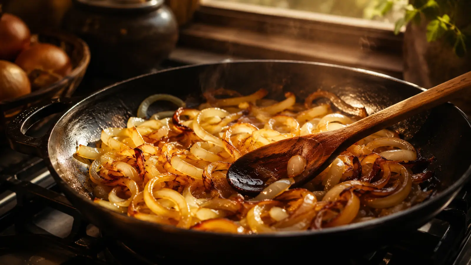 A primeira vez que provei uma cebola lentamente dourada, procurei açúcar na receita. O sabor...