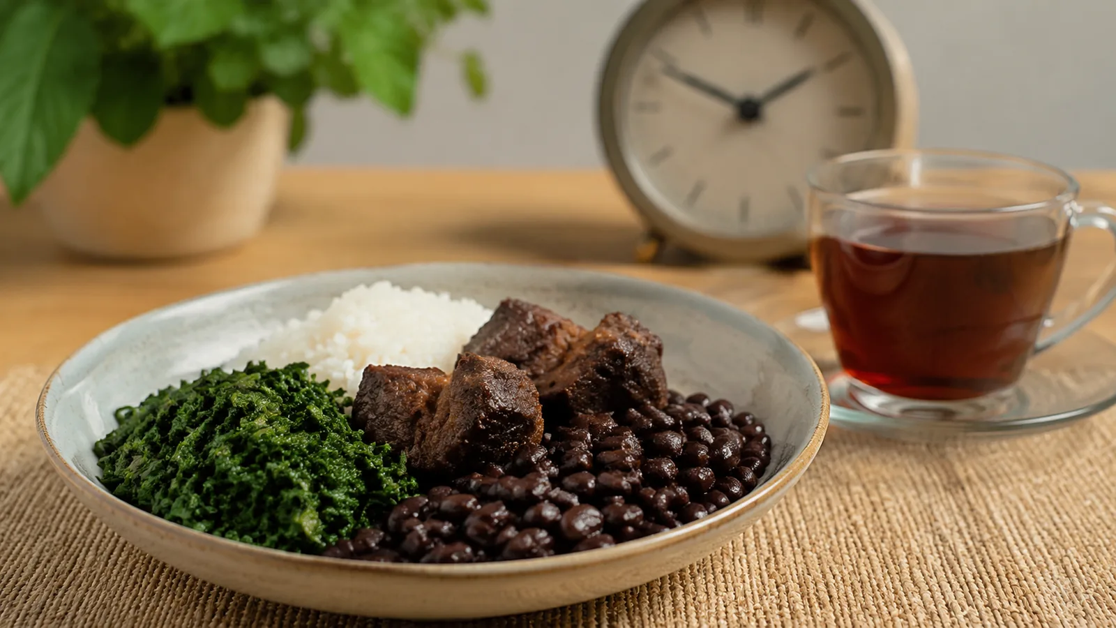 Uma xícara de chá preto servida junto ao almoço parece apenas hábito. Para o ferro...