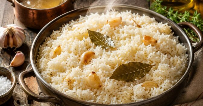 Notícias: O arroz absorve quase tudo o que entra na panela: o detalhe que transforma o caldo em aliado ou estraga o prato inteiro