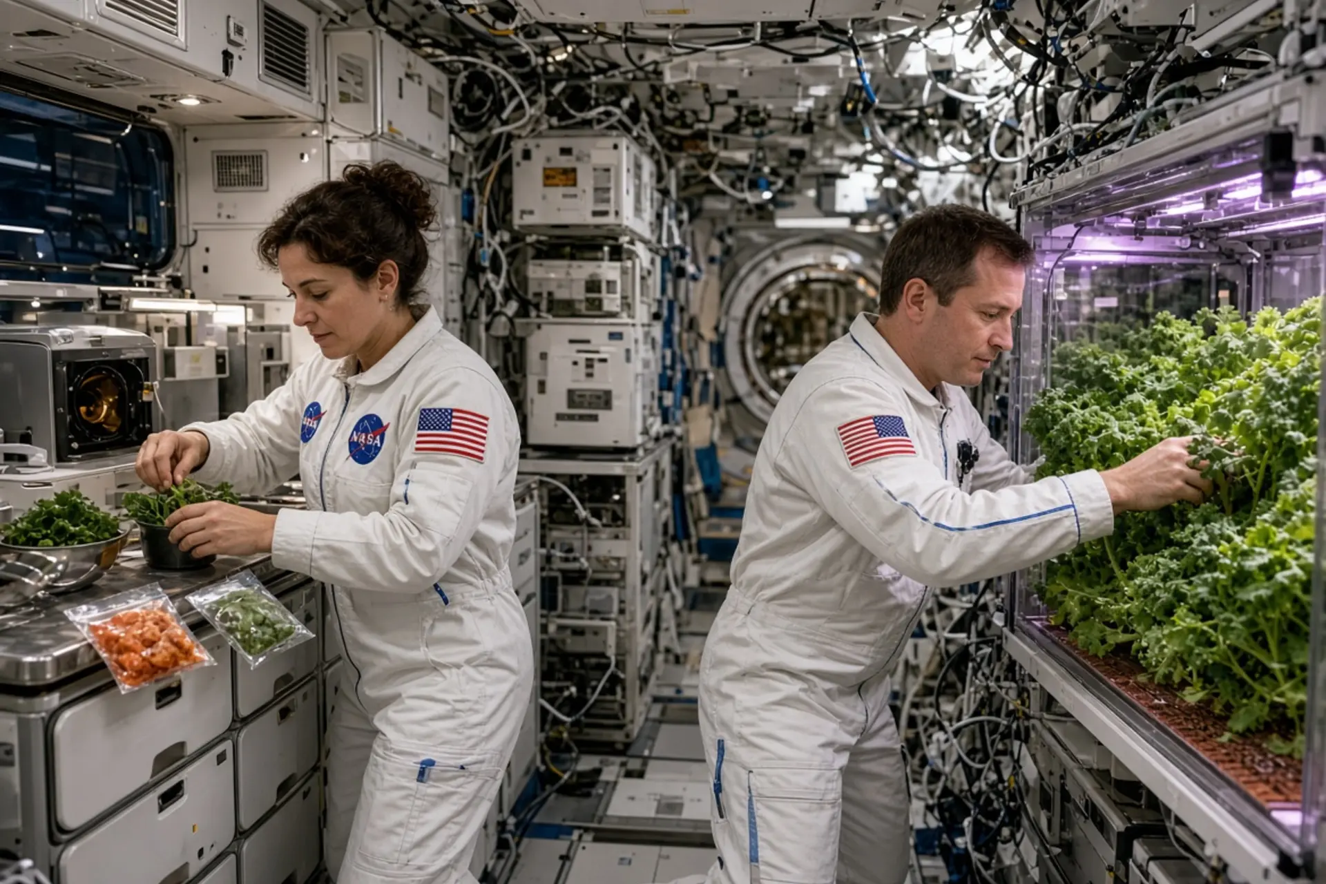 Na Estação Espacial Internacional, a comida tradicionalmente chega em embalagens pronta para reaquecer. Em 2026,...
