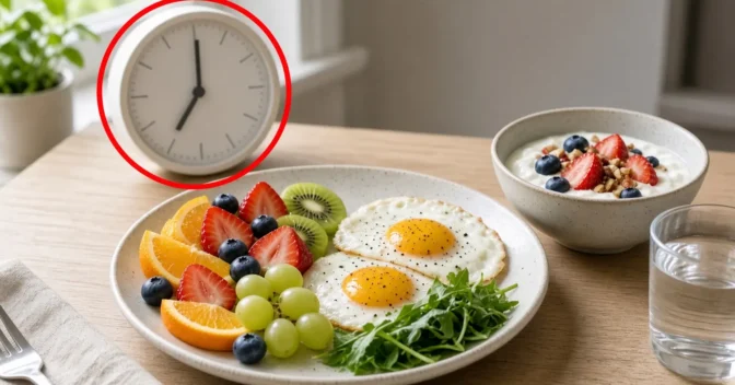 Notícias: Pesquisas de crononutrição mostram que comer mais cedo e restringir a janela de alimentação reduz a ingestão calórica e favorece a perda de gordura mesmo sem contar calorias
