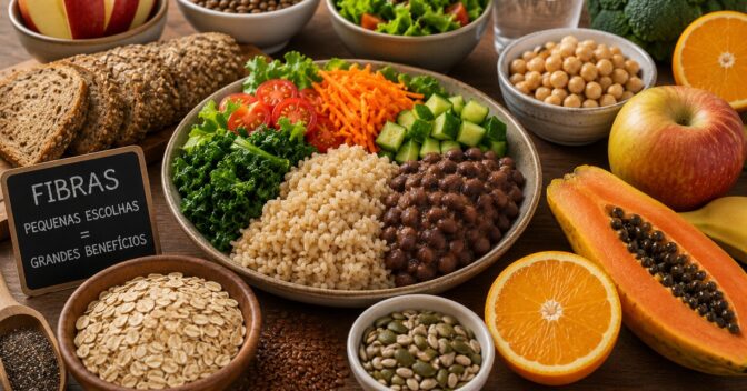 Notícias: Eu descobri que aumentar as fibras da alimentação pode ser muito mais simples do que parece e quase sempre começa por pequenas trocas