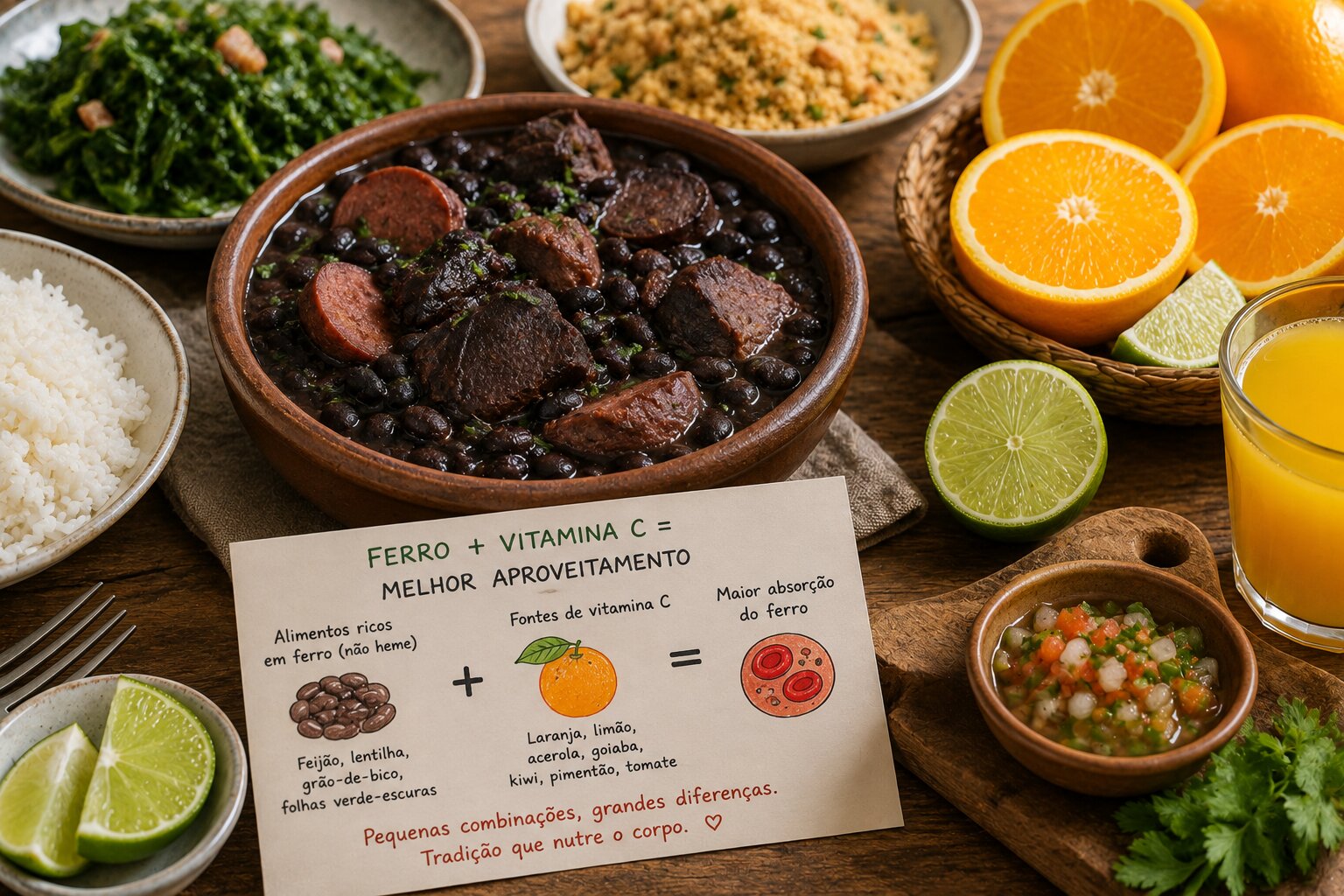 Durante muito tempo, eu via a fatia de laranja servida com feijoada apenas como tradição...
