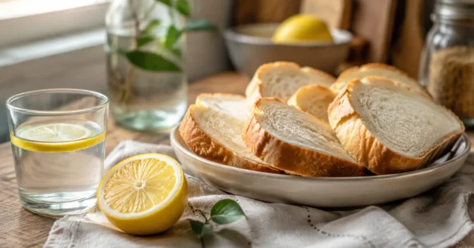 Notícias: Suco de limão acompanha pão branco e um experimento encontra pico de glicose menor, mas o efeito esconde uma explicação dentro do estômago