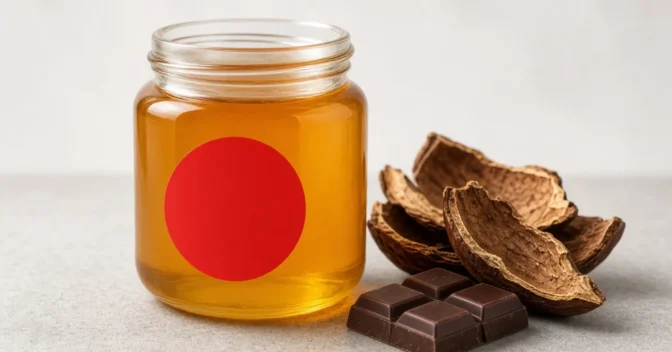 Notícias: Pesquisadores da Unicamp extraem compostos da casca do cacau com ultrassom e criam mel de abelhas nativas brasileiras com sabor de chocolate que concentra antioxidantes e aproveita resíduo industrial