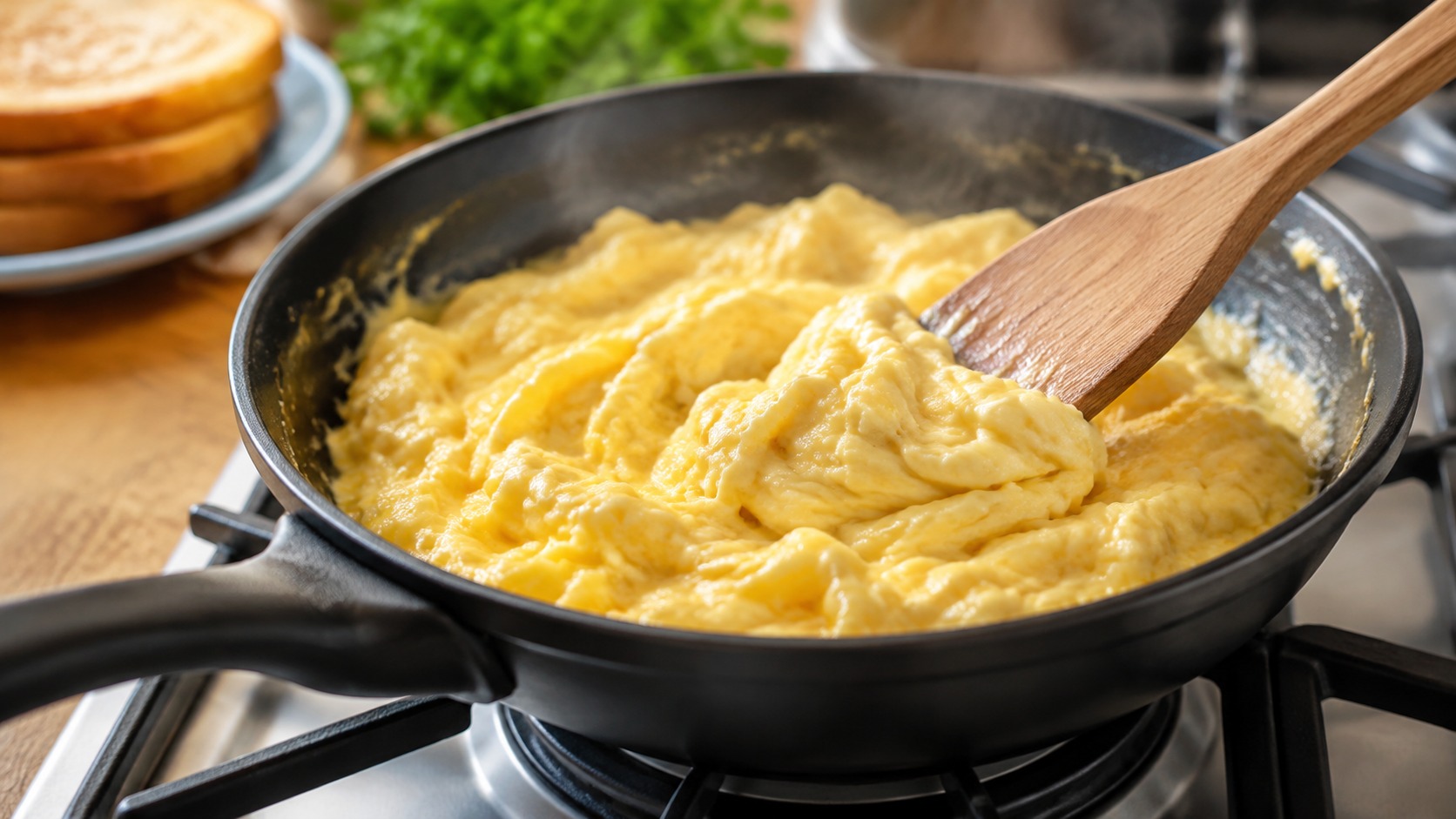 Ovos mexidos parecem uma das preparações mais simples da cozinha. Basta quebrar, misturar e levar...
