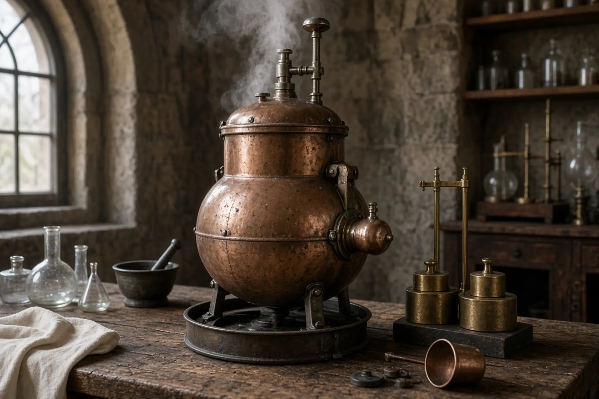 Em 1679, o físico e inventor francês Denis Papin apresentou o “steam digester” — um...