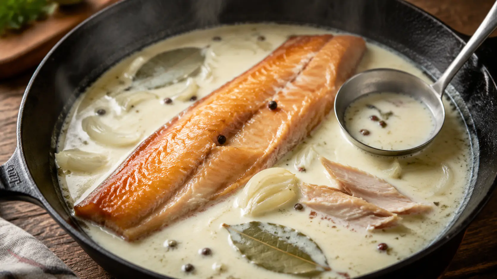 Peixes defumados possuem sabor concentrado. A fumaça, o sal e a perda de água produzem...