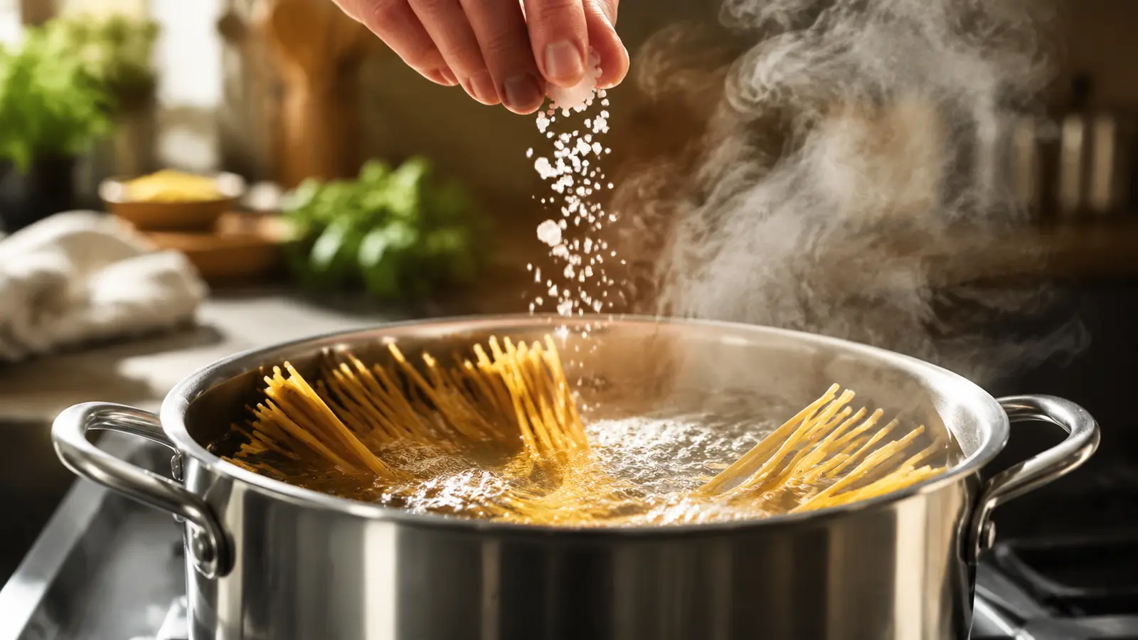 Durante muito tempo, repeti um gesto automático: enchia a panela, acendia o fogo e acrescentava...