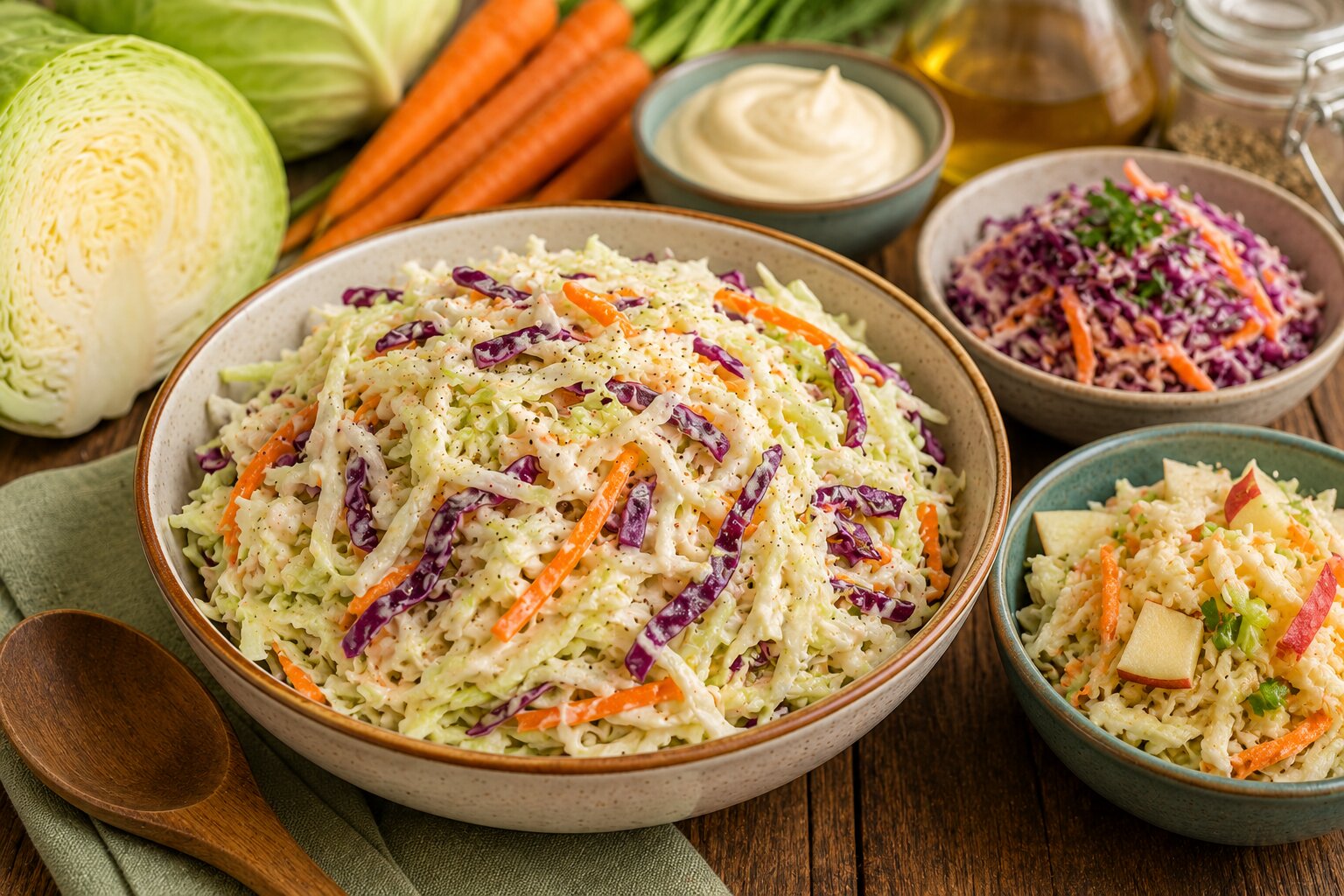 Durante muito tempo, a salada de repolho parecia um daqueles pratos preparados apenas para ocupar...