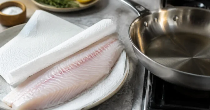 Notícias: “Seque antes de levar ao fogo”: a umidade invisível que impede o peixe de dourar na frigideira