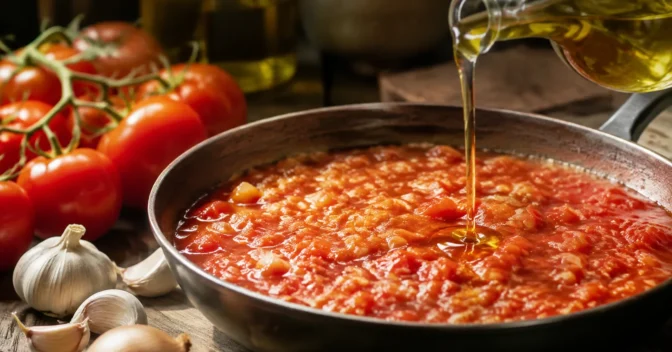 Notícias: Tomate cozinha com azeite por 5 dias em refeições controladas e a combinação eleva em 82% uma forma de licopeno no sangue dos participantes