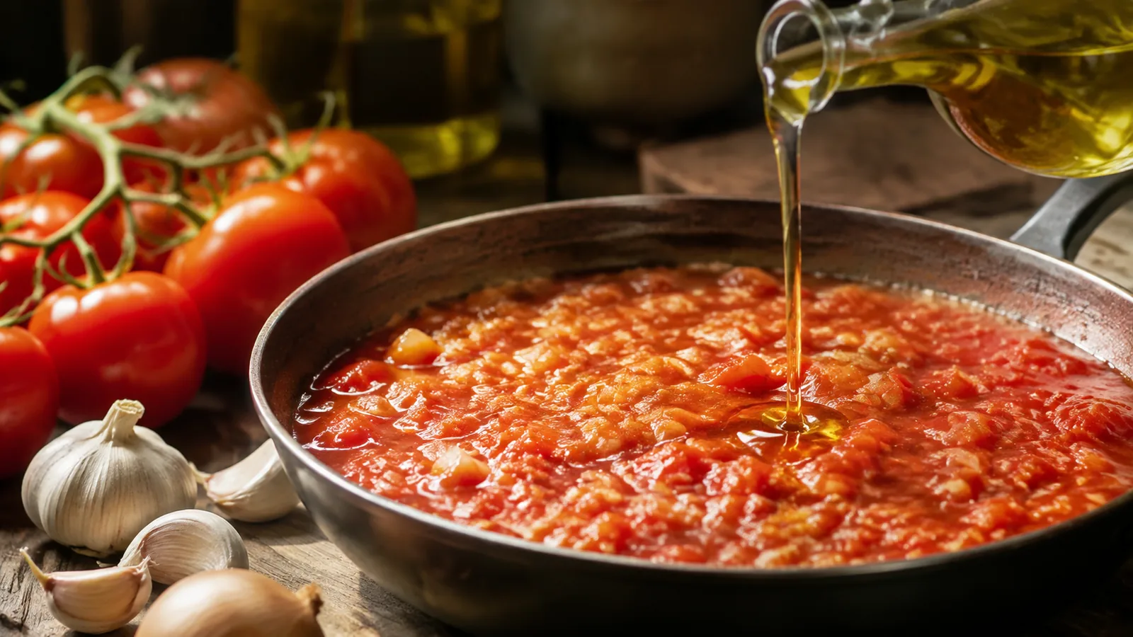O tomate cru costuma carregar a imagem de alimento no estado mais puro. Na panela,...